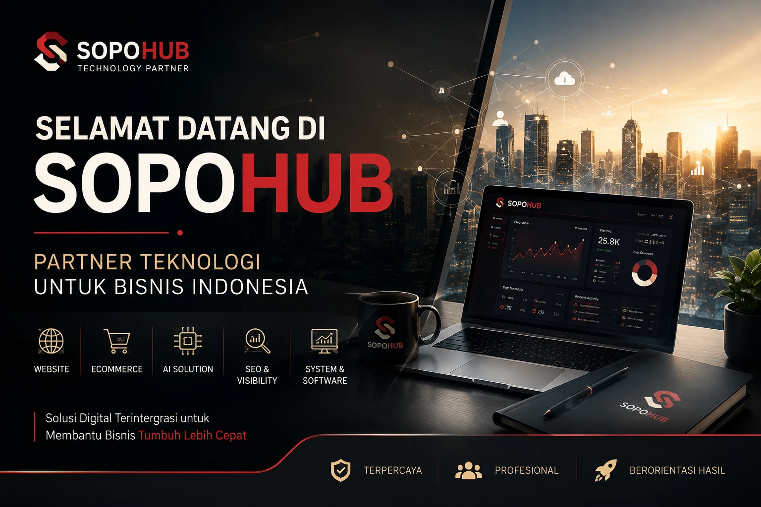 Selamat Datang di SopoHub: Partner Teknologi untuk Bisnis Indonesia